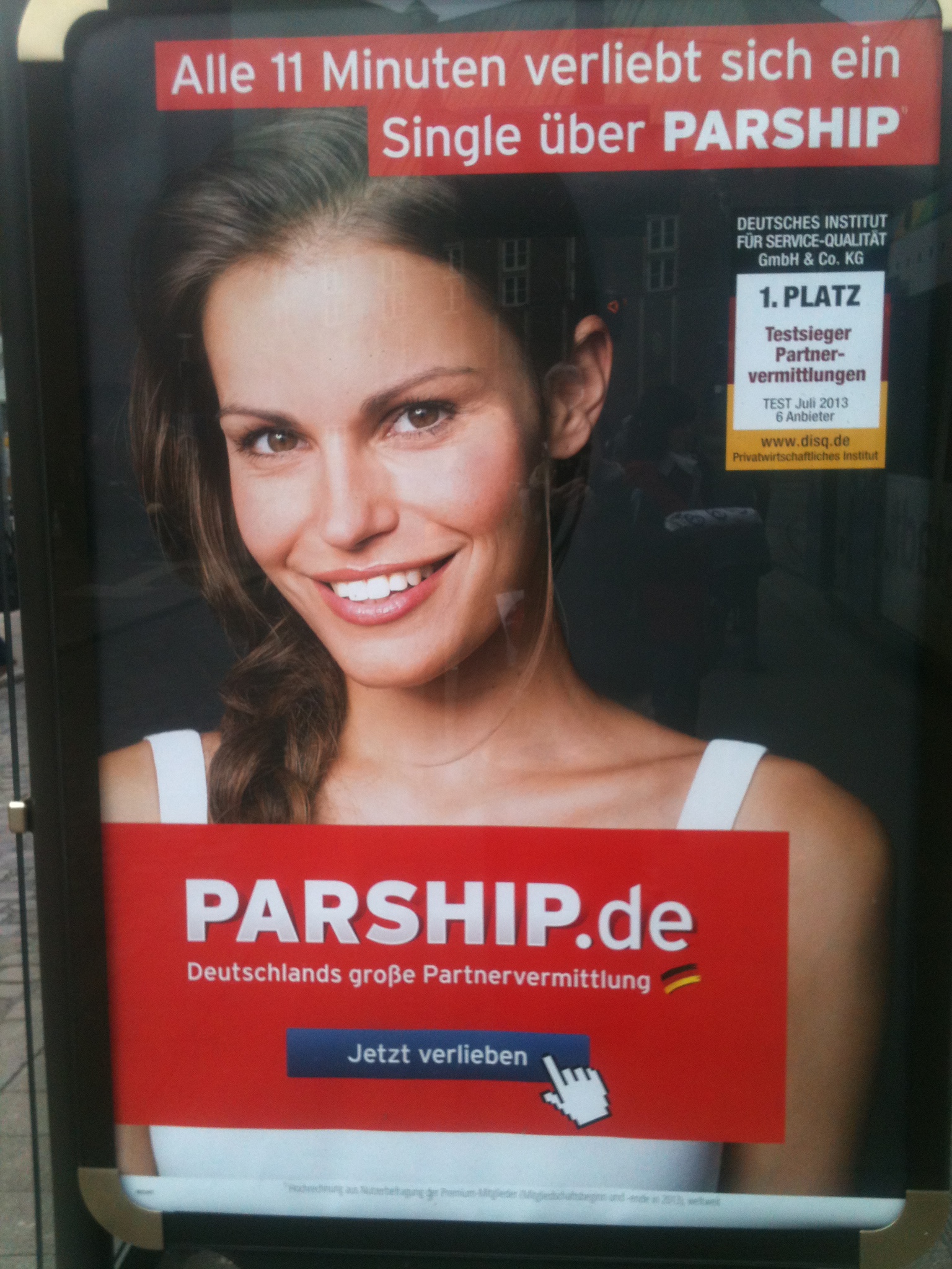 Parship tv werbung model